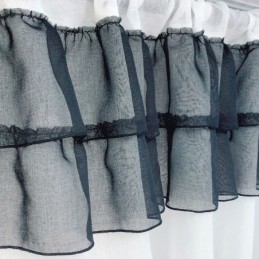 Moderne Geborduurde Tule Gordijnen Riet Doorschijnende Voile Woonkamer Slaapkamer