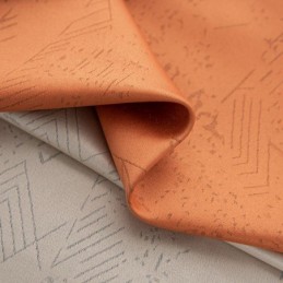 Geometrische Jacquardgordijnen Verduisterend Voor De Woonkamer