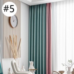 Geometrische Jacquardgordijnen Verduisterend Voor De Woonkamer