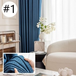 Pied-De-Poule Jacquard Gordijn Op Maat Gemaakt Gordijn Hoge Schaduw Gordijn Voor Woonkamer Slaapkamer