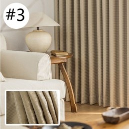 Pied-De-Poule Jacquard Gordijn Op Maat Gemaakt Gordijn Hoge Schaduw Gordijn Voor Woonkamer Slaapkamer