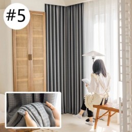 Pied-De-Poule Jacquard Gordijn Op Maat Gemaakt Gordijn Hoge Schaduw Gordijn Voor Woonkamer Slaapkamer