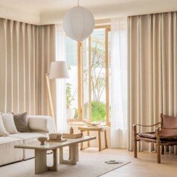 Verduisterende Gordijnen Met Golvend Lijnpatroon Voor Woonkamer/Slaapkamer