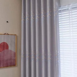 Boom Jacquard Gordijnen Modern Licht Luxe Scandinavisch Voor Woonkamer Eetkamer