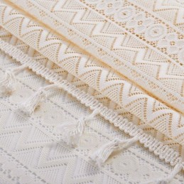 Moderne Tule Gordijn Op Maat Gemaakt Gordijn Delicate Doorschijnende Raamdecoratie Voor Woonkamer Slaapkamer