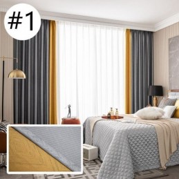 Geometrische Jacquardgordijnen Verduisterend Voor De Woonkamer