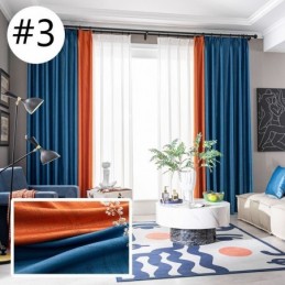 Geometrische Jacquardgordijnen Verduisterend Voor De Woonkamer