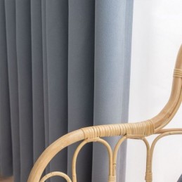 Nordic Gordijnen Effen Kleur Verduisterend Voor Woonkamer