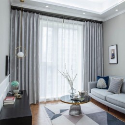 Golvende Jacquard Gordijnen...