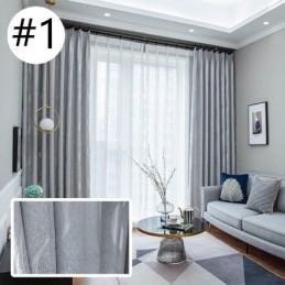 Golvende Jacquard Gordijnen Raamgordijn Op Maat Gemaakt Gordijn Voor Woonkamer