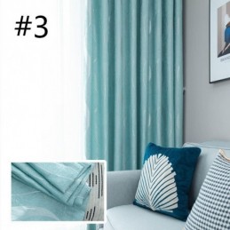 Golvende Jacquard Gordijnen Raamgordijn Op Maat Gemaakt Gordijn Voor Woonkamer