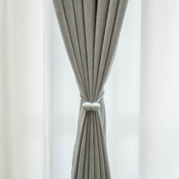 Nordic Gordijnen Effen Kleur Verduisterend Voor Woonkamer