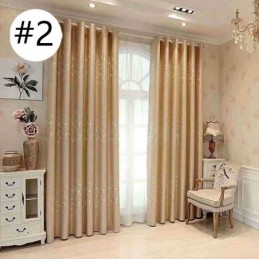 Dot Jacquard Gordijnen Moderne Verduistering Voor Woonkamer Slaapkamer