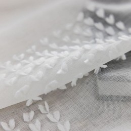 Nordic Sheer Gordijn Op Maat Gemaakt Gordijn Geëmbosseerd Tule Woonkamer Slaapkamer