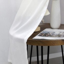 Fluwelen Transparante Gordijnen Elegante Voile Panelen Woonkamer Slaapkamer