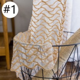 Ademend, Transparant Gordijn Op Maat Gemaakt, Decoratief Tule Voile Voor De Woonkamer.