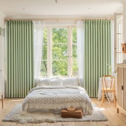 Bladeren Jacquard Gordijnen...