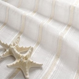 Nordic Sheer Gordijn Op Maat Gemaakt Gordijn Streep Tule Voor Woonkamer Slaapkamer