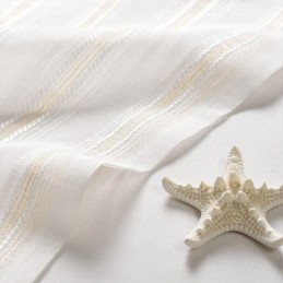 Nordic Sheer Gordijn Op Maat Gemaakt Gordijn Streep Tule Voor Woonkamer Slaapkamer