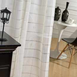 Geometrisch Jacquard Transparant Gordijn Op Maat Gemaakt Gordijn Luxe Tule Woonkamer Slaapkamer