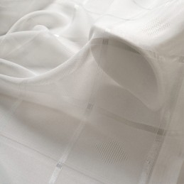 Geometrisch Jacquard Transparant Gordijn Op Maat Gemaakt Gordijn Luxe Tule Woonkamer Slaapkamer