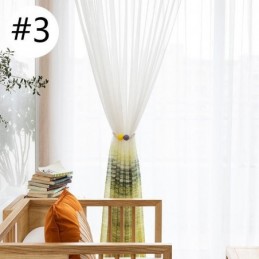 Gordijn In Scandinavische Stijl, Op Maat Gemaakt, Bedrukt Voile, Woonkamer, Slaapkamer