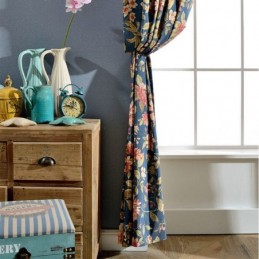 Woonkamergordijn Op Maat Gemaakt Gordijn Blauw Prachtige Print Slaapkamer Raamdecoratie