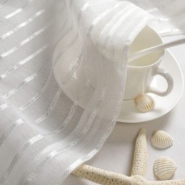 Elegante Witte Tule Gordijn Op Maat Gemaakt Gordijn Doorschijnend Woonkamer Slaapkamer