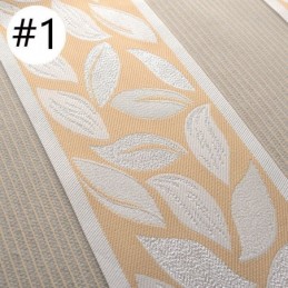 Blad Jacquard Tule Gordijnen Nordic Sheer Gordijnen Voor Woonkamer