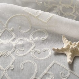 Nordic Voile Gordijnen Op Maat Gemaakt Gordijn Geborduurde Transparante Gordijnen Woonkamer Slaapkamer