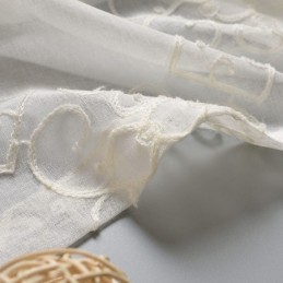 Nordic Voile Gordijnen Op Maat Gemaakt Gordijn Geborduurde Transparante Gordijnen Woonkamer Slaapkamer