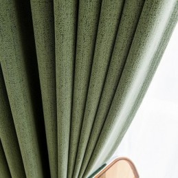 Nordic Gordijnen Effen Kleur Verduisterend Voor Woonkamer