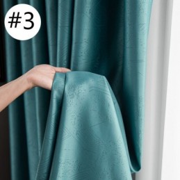 Geometrische Jacquardgordijnen Verduisterend Voor De Woonkamer