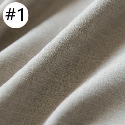 Nordic Gordijnen Effen Kleur Verduisterend Voor Woonkamer