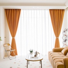 Moderne Effen Gordijnen, Verduisteringsgordijnen, Op Maat Gemaakt Gordijn Voor De Woonkamer, Slaapkamer