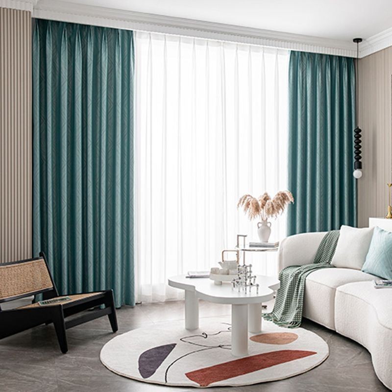 Geometrische Jacquardgordijnen Verduisterend Voor De Woonkamer
