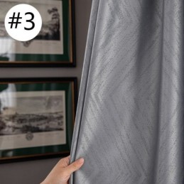 Geometrische Jacquardgordijnen Verduisterend Voor De Woonkamer