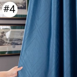 Geometrische Jacquardgordijnen Verduisterend Voor De Woonkamer