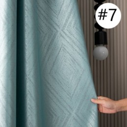 Geometrische Jacquardgordijnen Verduisterend Voor De Woonkamer