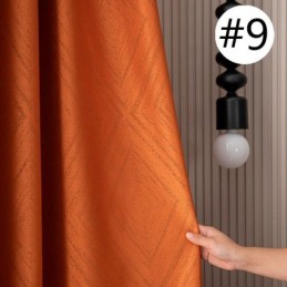 Geometrische Jacquardgordijnen Verduisterend Voor De Woonkamer