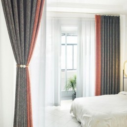 Nordic Patchwork Gordijnen Verduisterend Voor Woonkamer Slaapkamer