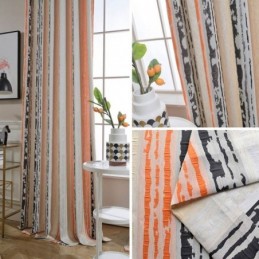 Modern Max Verduisteringsgordijn Op Maat Gemaakt Gordijn Abstract Precisie Jacquard Slaapkamer