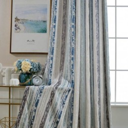 Modern Max Verduisteringsgordijn Op Maat Gemaakt Gordijn Abstract Precisie Jacquard Slaapkamer