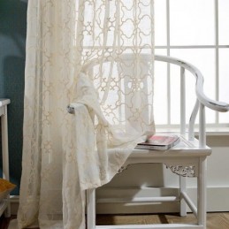 Nordic Borduurwerk Gordijn Op Maat Gemaakt Gordijn Katoen Doorschijnend Woonkamer Slaapkamer