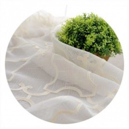 Nordic Borduurwerk Gordijn Op Maat Gemaakt Gordijn Katoen Doorschijnend Woonkamer Slaapkamer