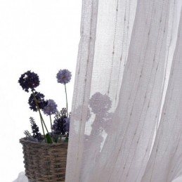 Europese Geborduurde Transparante Gordijnen, Transparante Voile Raamdecoratie Voor De Woonkamer