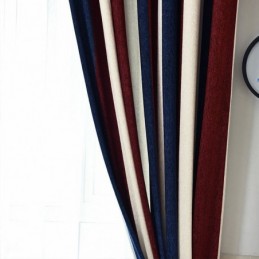 Gordijn Op Maat Gemaakt Gordijn Moderne Strepen Woonkamer