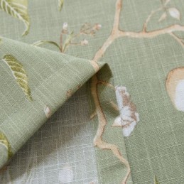 Verduisteringsgordijn Van Katoen En Linnen, Op Maat Gemaakt, Amerikaans Bedrukt, Ademend Raampaneel Voor De Slaapkamer