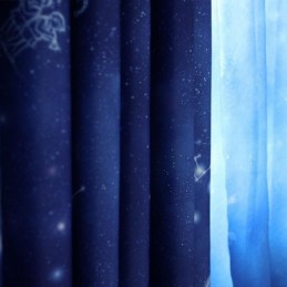 Gordijn Op Maat Gordijn Romantiek Sterrenhemel Raam