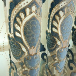 Gordijnen In Europese Stijl, Op Maat Gemaakt, Eenvoudig Geborduurd, Voor Woonkamer En Slaapkamer.